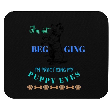 Discover Puppy Eyes Mouse Pads