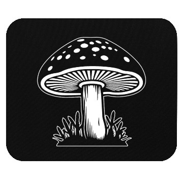 Discover Mushroom Picker Fungi Forest Mouse Pads
