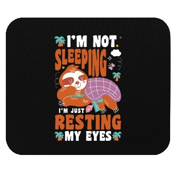 Discover Sleeping Late Risers Morning Grouch Rest Mouse Pads