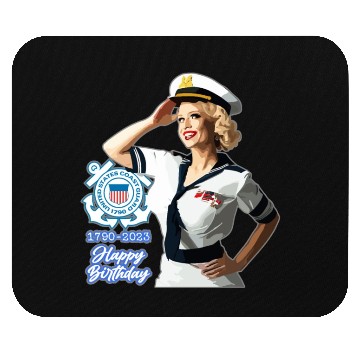 Discover U.S. Coast Guard 233rd Birthday Mouse Pads