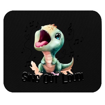 Discover CX4 SING OUT LOUD B1U Mouse Pads