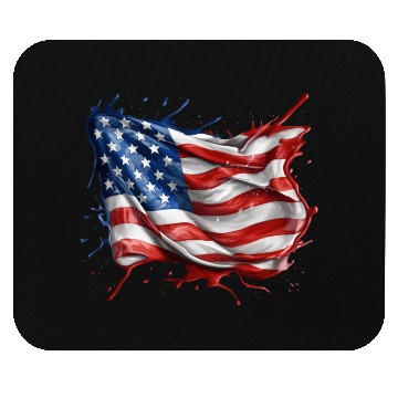 Discover American Flag Mouse Pads