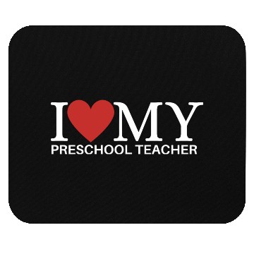 Discover I HEART MY PRESCHOOL TEACHER Mouse Pads