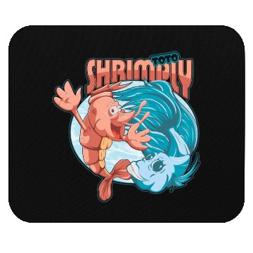 Discover shrimp and catfish Mouse Pads
