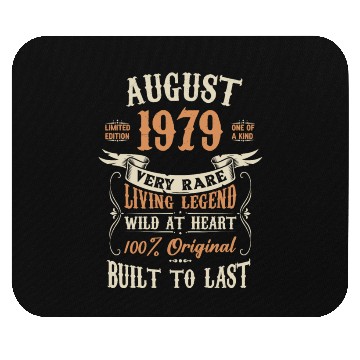 Discover August 1979 Birthday Surprise Mouse Pads