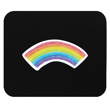 Discover Rainbow Drawing Lgbtq Gay Mouse Pads