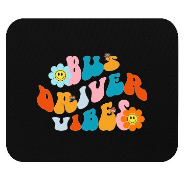 Discover Bus Driver Vibes, Back To School Mouse Pads