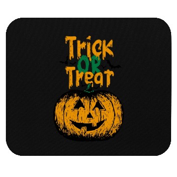 Discover trick or treat Mouse Pads
