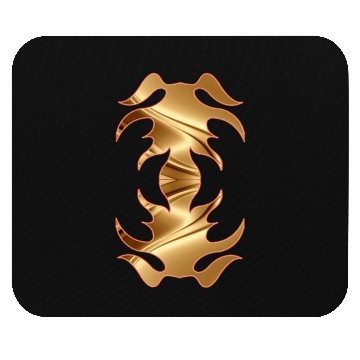 Discover golden retriever heart Mouse Pads