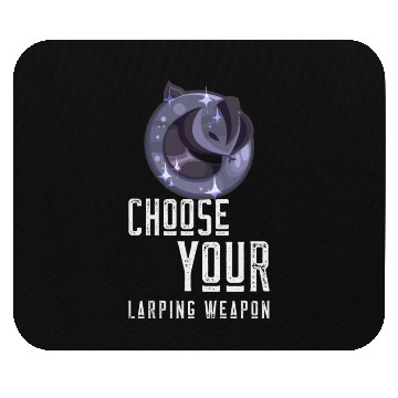 Discover Choose your LARPing weapon - Wizard Hat Mouse Pads