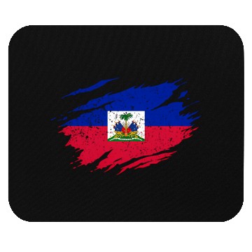 Discover Haitian Flag Haiti Pride Roots Mouse Pads
