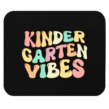Discover Groovy Kindergarten Vibes Mouse Pads