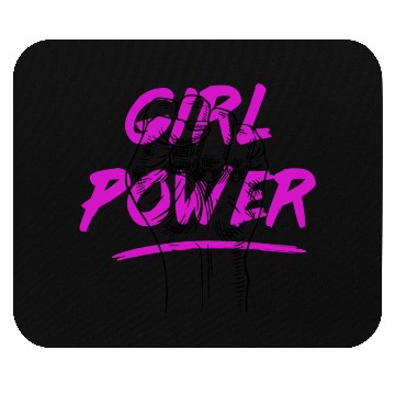 Discover Girl Power Mouse Pads