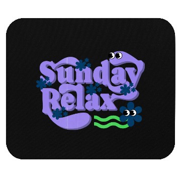 Discover sunday relax Mouse Pads