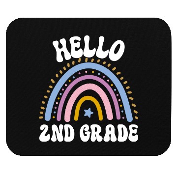 Discover Hello 2nd grade, back to school Mouse Pads