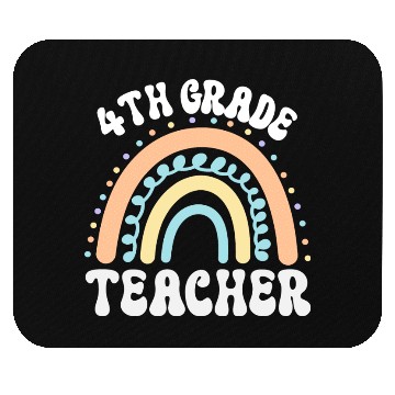 Discover 4th grade teacher, back to school Mouse Pads