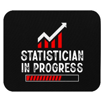 Discover Statistician In Progress Data Analysis Statistics Mouse Pads