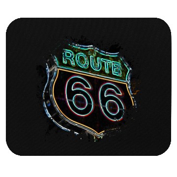Discover Route 66 Mouse Pads