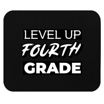 Discover Back to School Mouse Pads Level Up 4th