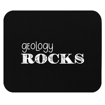 Discover Geology Rocks Science Teacher Geologist Funny Mouse Pads