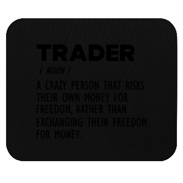Discover Trader funny definition b Mouse Pads