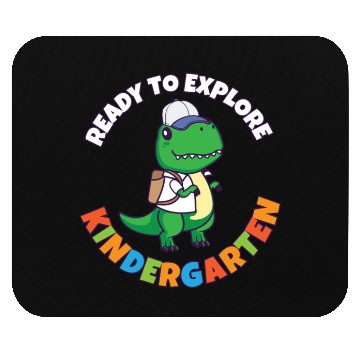 Discover Back To School Day Ready to Explore Kindergarten Mouse Pads