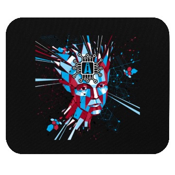 Discover AI Artificial Intelligence Robot AI Robotics Mouse Pads