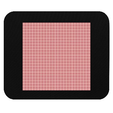 Discover Retro Checkered Pattern Coral Red Mouse Pads