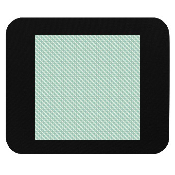 Discover Retro Teal Circles Pattern Mouse Pads