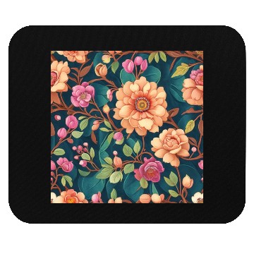 Discover Colorful Floral Pattern Mouse Pads