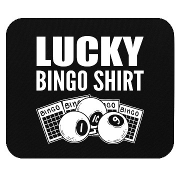 Discover Lucky Bingo Mouse Pads Prize Winner Gift