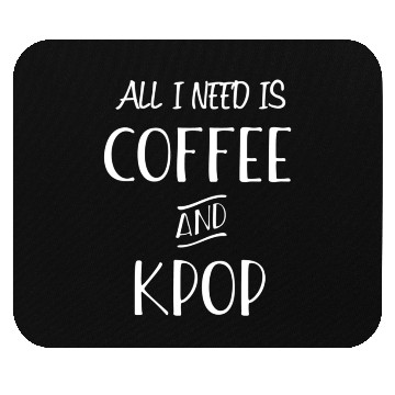 Discover Coffee And Kpop Korean Pop Kdrama Mouse Pads