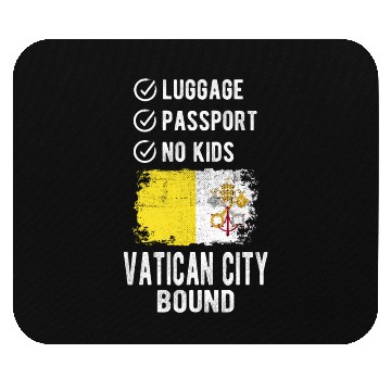 Discover Vatican City Souvenir Vacation Mouse Pads