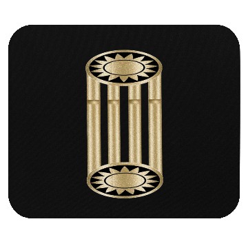 Discover Gold girl's Mouse Pads classic