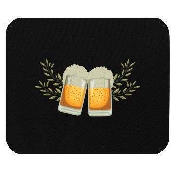 Discover I Lover Wine Drinker Mouse Pads