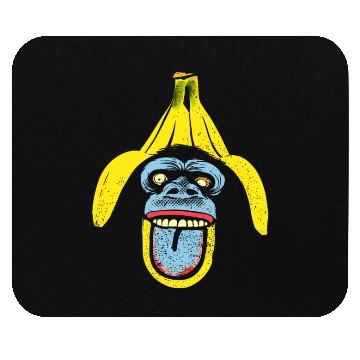 Discover Banana Monkey Mouse Pads