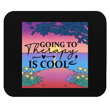 Discover Going to Therapy is Cool: Normalize Mental Health Mouse Pads