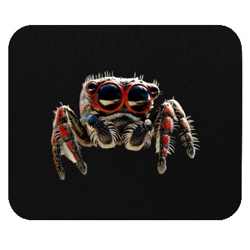 Discover Spider Regal Jumping Spider Tarantula Arachnophile Mouse Pads
