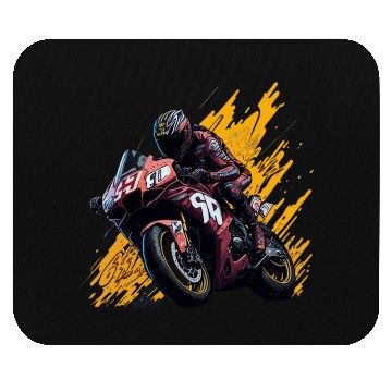 Discover Street Art Racer: Graffiti-Charged MotoGP Thrills Mouse Pads