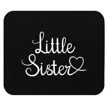 Discover I Love My Little Sister Cute Little Sister Mouse Pads