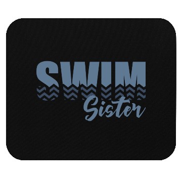 Discover Swim Sister Mouse Pads