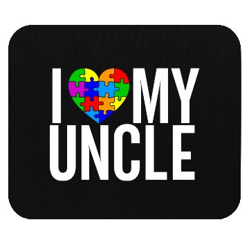 Discover I Love my Uncle Mouse Pads