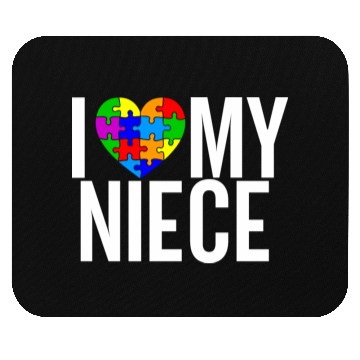 Discover I Love My Niece Mouse Pads