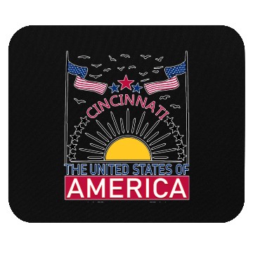 Discover Welcome to Cincinnati Ohio Mouse Pads