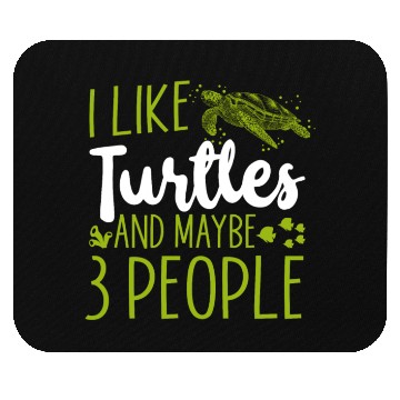 Discover Sea Turtle Tortoise I Like Turtles Mouse Pads