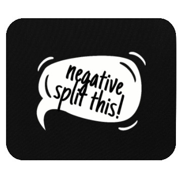 Discover High School Running Mouse Pads, Negative Split, Unise