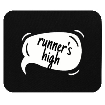 Discover High School Running Mouse Pads, Runnerâs High, Unis