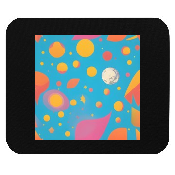 Discover galaxy nebula draw abstract Mouse Pads