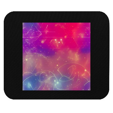 Discover galaxy nebula draw abstract Mouse Pads