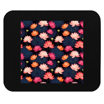 Discover Serenity Blooms: Timeless Lotus Pattern Mouse Pads